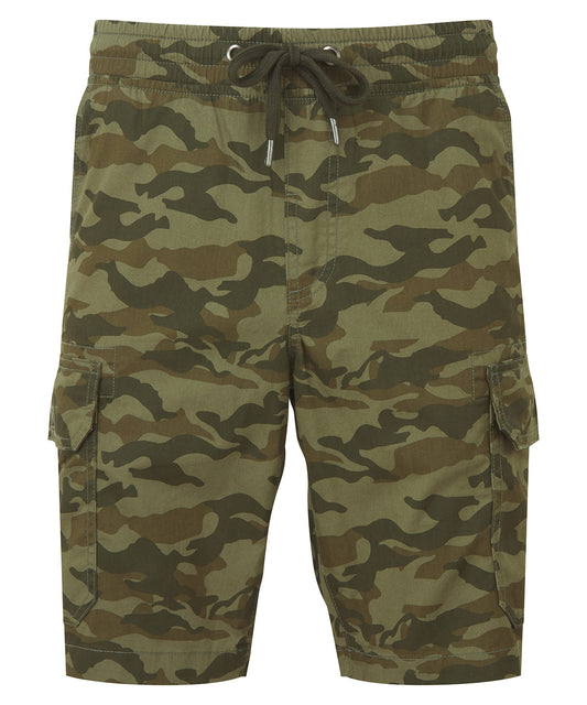 Men’s Camo Cargo Utility Shorts - WB906