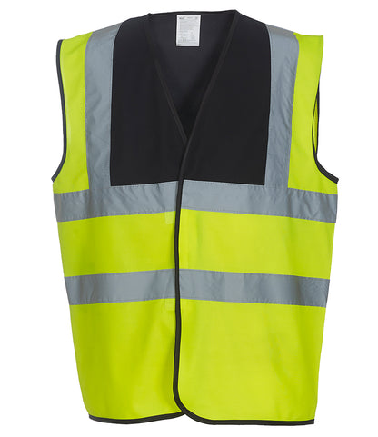 Yoko Hi-Vis Two Band and Braces Waistcoat - YK102