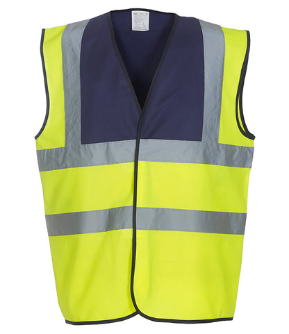 Yoko Hi-Vis Two Band and Braces Waistcoat - YK102