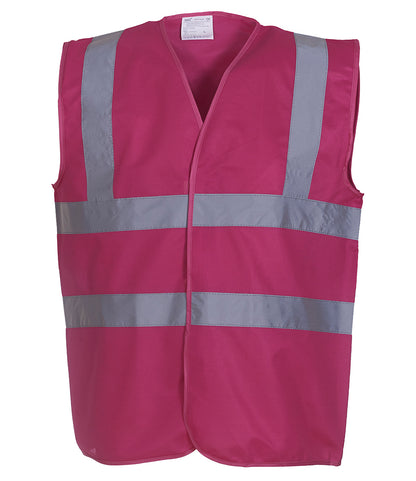 Yoko Hi-Vis Two Band and Braces Waistcoat - YK102