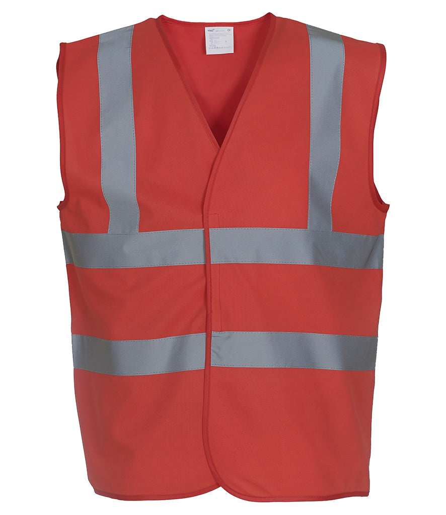 Yoko Hi-Vis Two Band and Braces Waistcoat - YK102