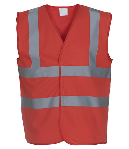 Yoko Hi-Vis Two Band and Braces Waistcoat - YK102