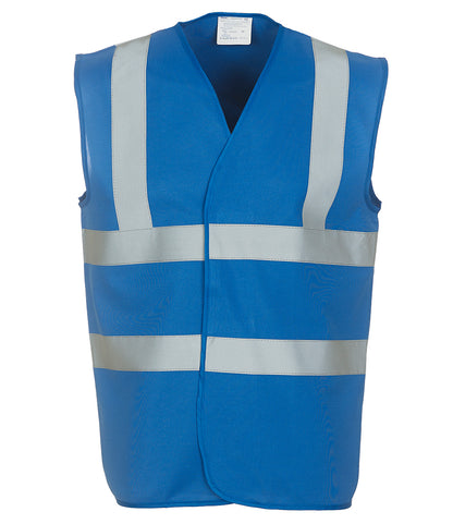 Yoko Hi-Vis Two Band and Braces Waistcoat - YK102