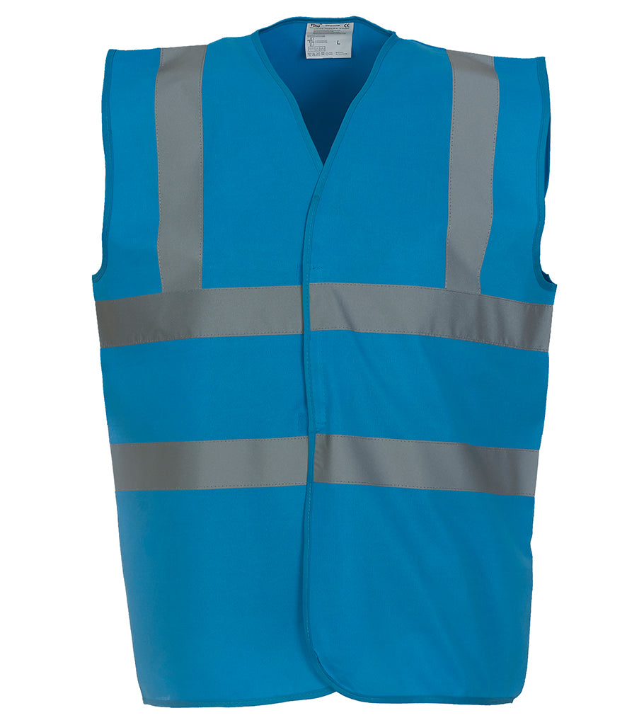 Yoko Hi-Vis Two Band and Braces Waistcoat - YK102