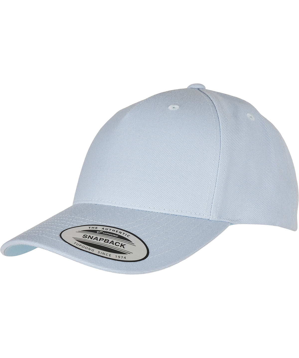 YP Classics 5-Panel Premium Curved Visor Snapback Cap (5789M) - YP158