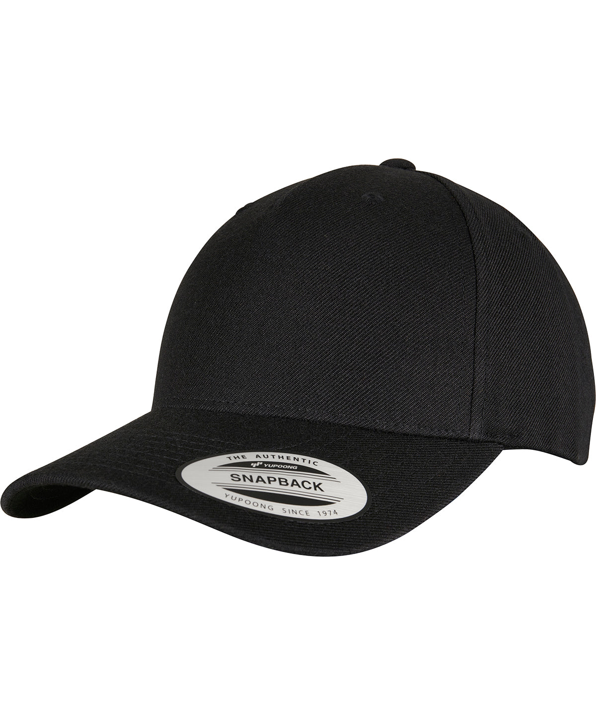YP Classics 5-Panel Premium Curved Visor Snapback Cap (5789M) - YP158