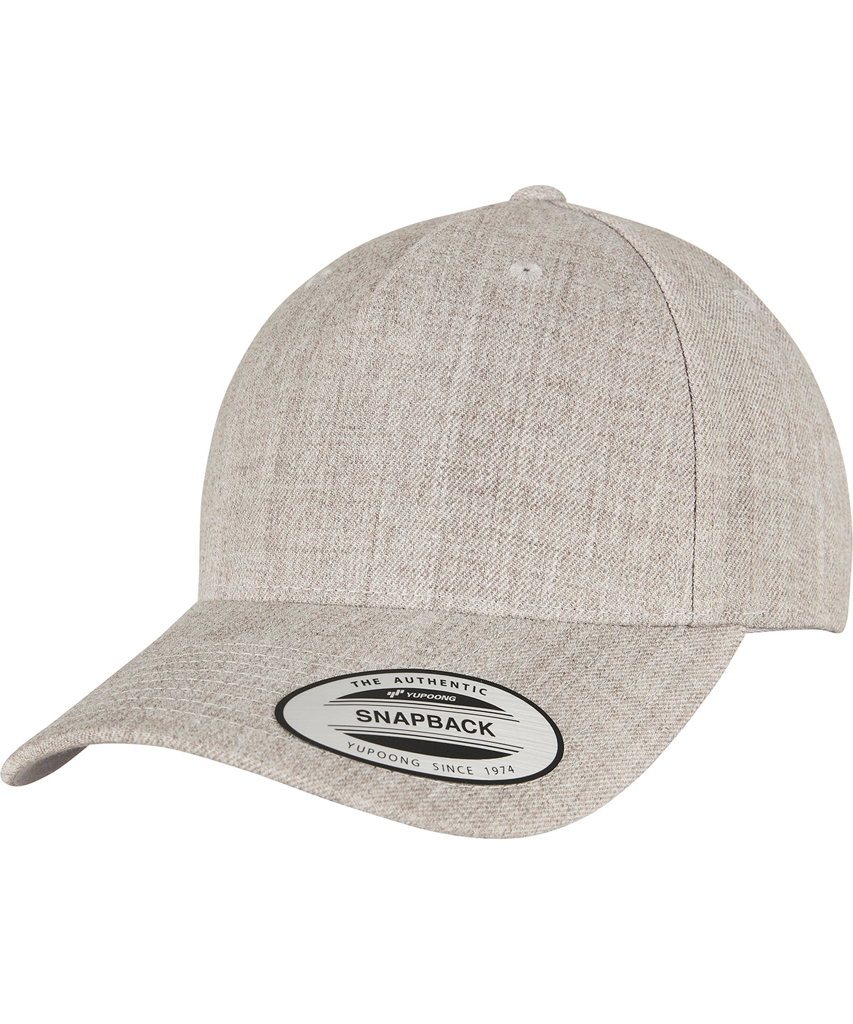 YP Classics 5-Panel Premium Curved Visor Snapback Cap (5789M) - YP158