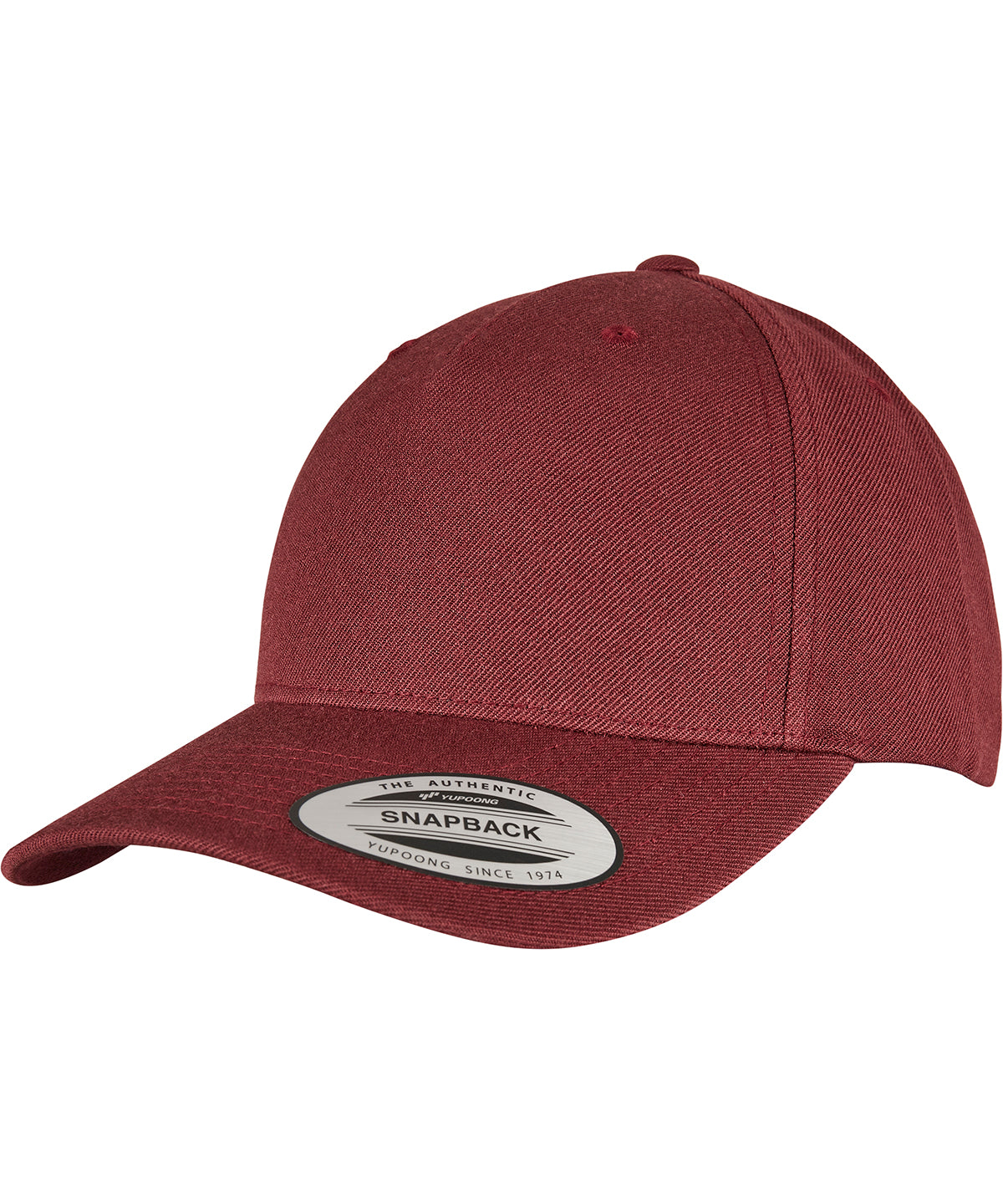 YP Classics 5-Panel Premium Curved Visor Snapback Cap (5789M) - YP158