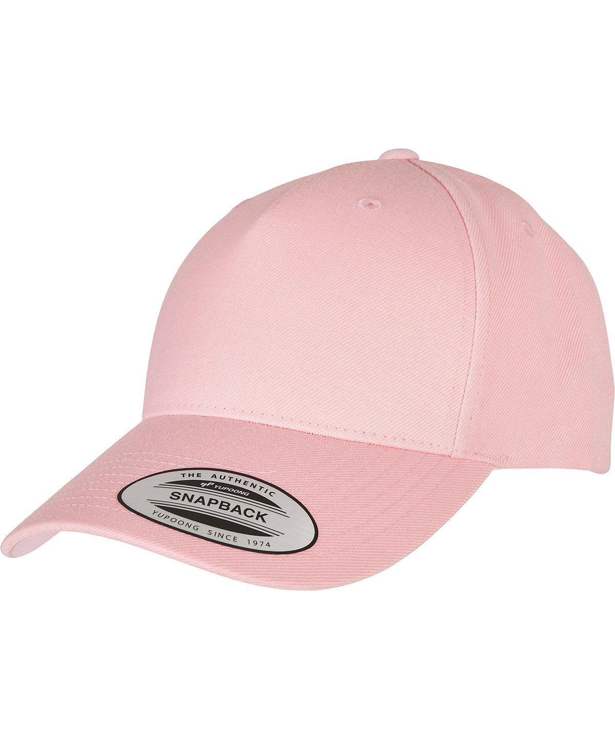 YP Classics 5-Panel Premium Curved Visor Snapback Cap (5789M) - YP158