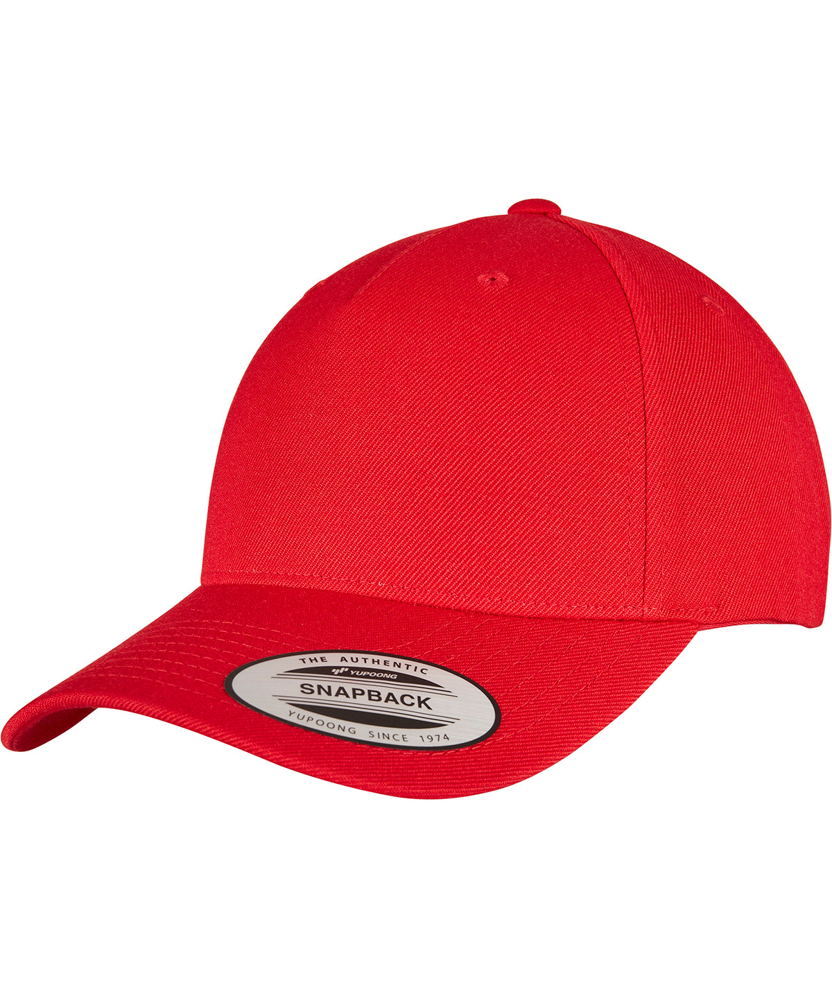 YP Classics 5-Panel Premium Curved Visor Snapback Cap (5789M) - YP158
