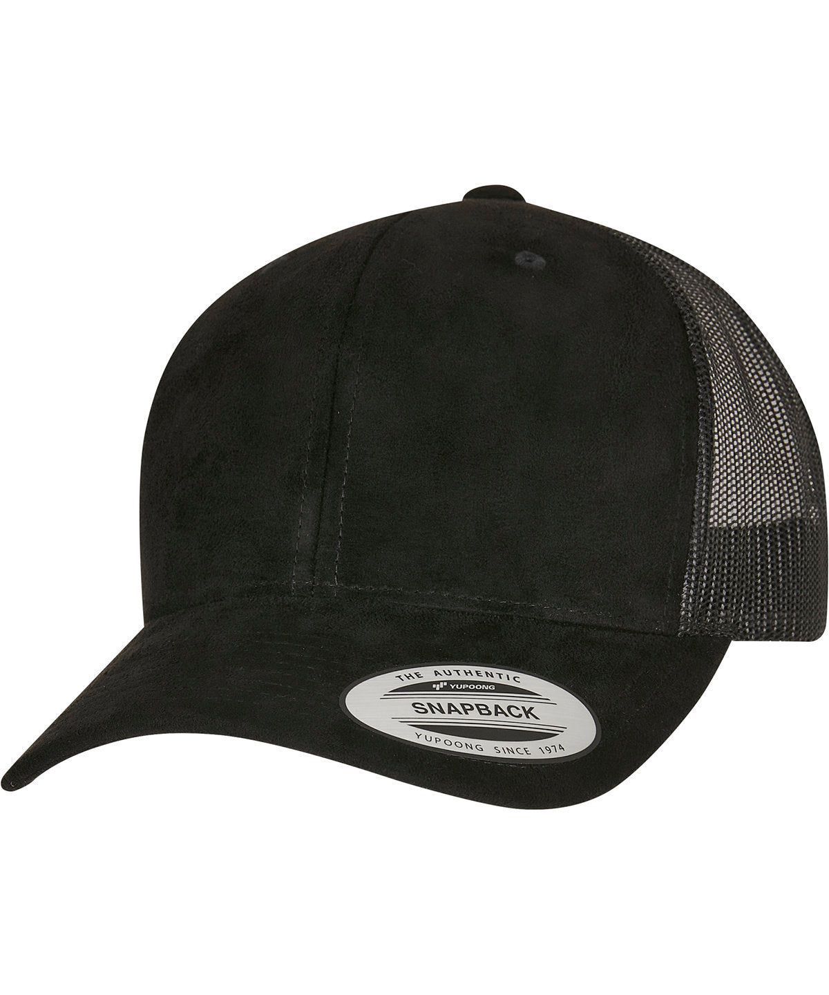 Imitation Suede Leather Trucker Cap (6606SU) - YP236