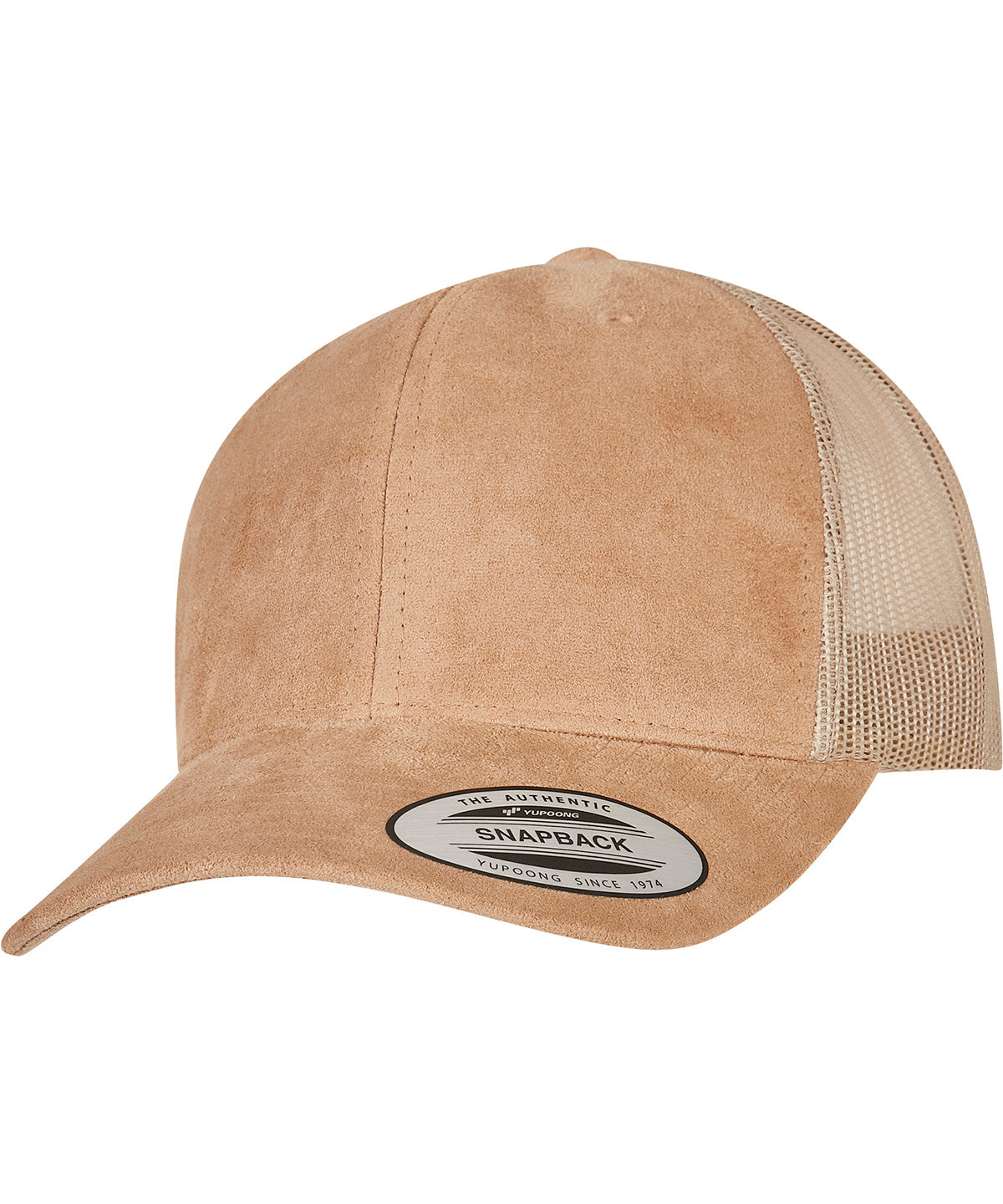 Imitation Suede Leather Trucker Cap (6606SU) - YP236