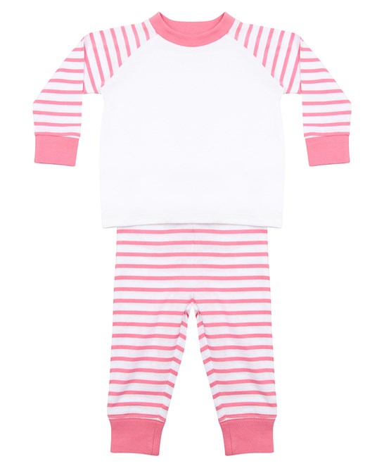 Larkwood Baby/Toddler Striped Pyjamas - LW72T