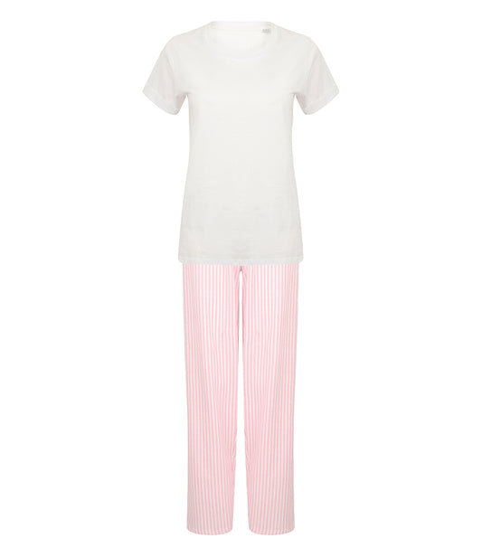Towel City Long PJ's in a Bag Ladies - TC53
